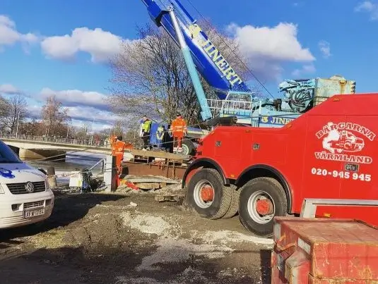 Terrängbärgning utförs av Bärgarna Värmland